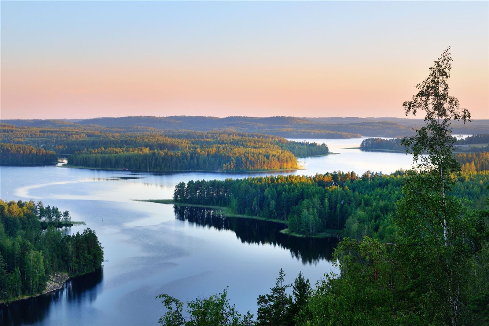 Saimaa Seengebiet mit Linnansaari